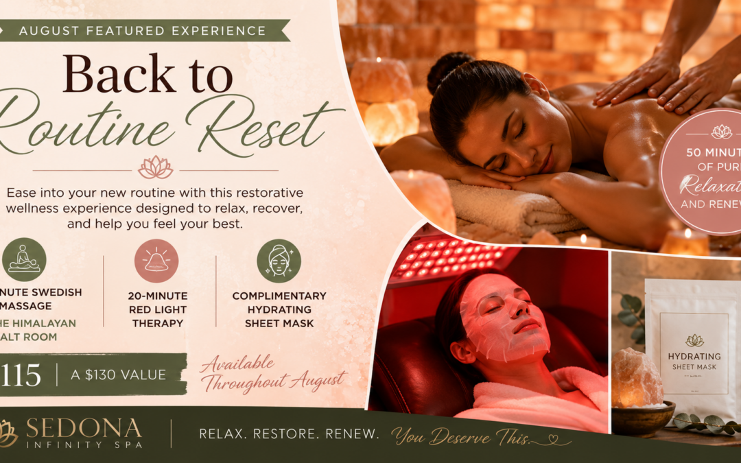August Featured Experience – Back to Routine Reset