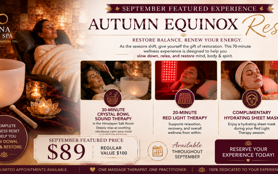 September Featured Experience Autumn Equinox Reset